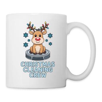 Christmas Cleaning Crew Putztrupp - Tasse - Weiß - Rechts