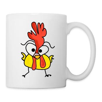 happy male - Mug - white - Right