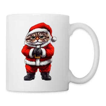 Chats Noël - Mug blanc - blanc - Droite