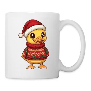 Noël de Canard - Mug blanc - blanc - Droite