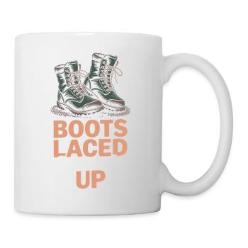 Sentier d’autonomisation des randonneurs solo pour femmes - Mug blanc - blanc - Droite