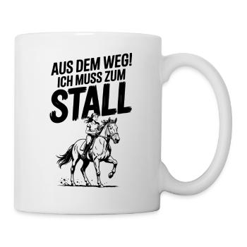 Horse, Riding, Rider, Horse Owner, Equestrian Sport - Mug - white - Right