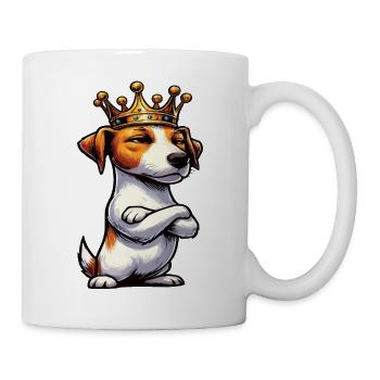 Jack Russel terrier Jack russel liebhaber Jackie - Tasse - Weiß - Rechts