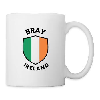 Fierté du Bouclier d’Irlande de Bray - Mug blanc - blanc - Droite
