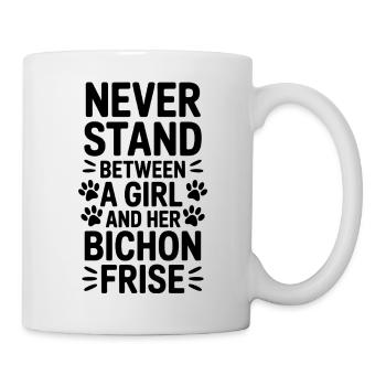 Bichon Frisé Sayings Funny Bichon Frisé Gift - Mug - white - Right