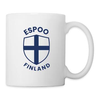 Espoo Finland's shield design - Mug - white - Right