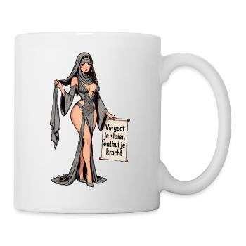 Forget your veil, reveal your power - Mug - white - Right