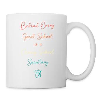Secrétaire d’école Secrétaire d’école - Mug blanc - blanc - Droite