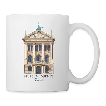 Bonn, Musée König, dessiné à la main - Mug blanc - blanc - Droite