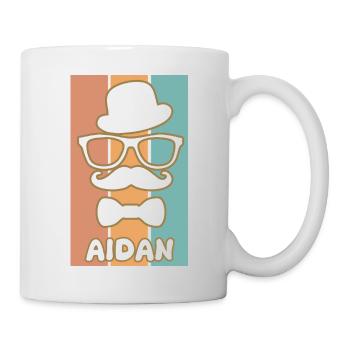 Geschenk für Aidan - Tasse - Weiß - Rechts