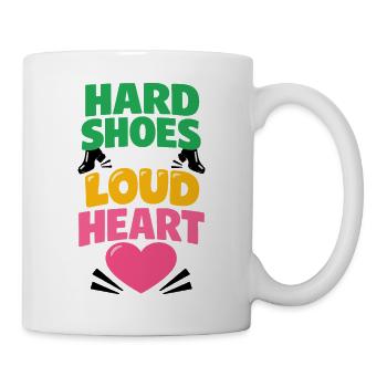 Irish Dance Step-dancing Celtic Fan - Mug - white - Right