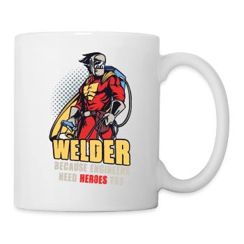 Welder Saying Gifts for Metalworkers - Mug - white - Right