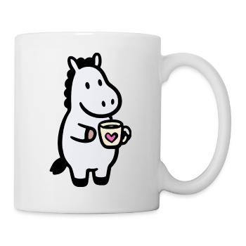 HerzHippo Coffee Companion - Mug - white - Right