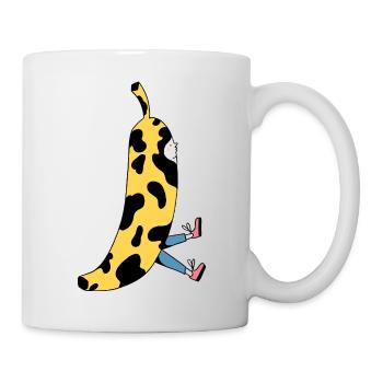 Banane douce - Mug blanc - blanc - Droite