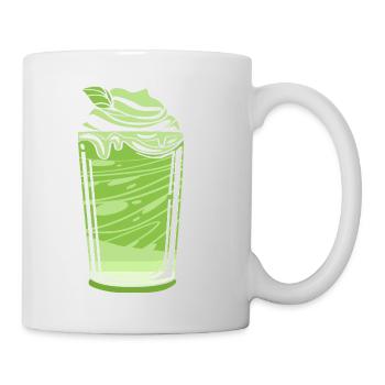 Matcha - Tasse - Weiß - Rechts
