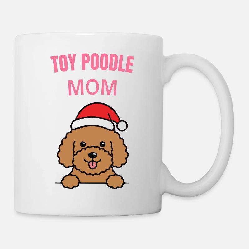 Toypudel-Mama Weihnachten - Tasse - Weiß