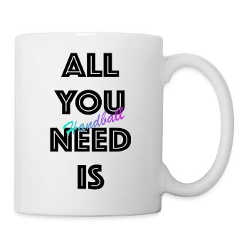 Handball Gradient Script - Mug - white - Right