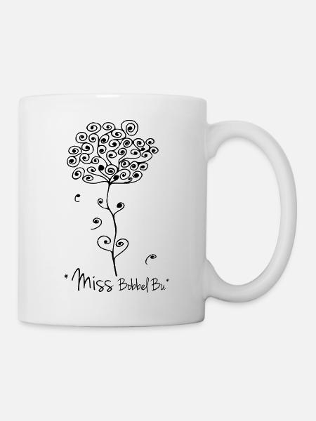 Miss Bobbel Bu - The original heavenlygoods - Mug - white