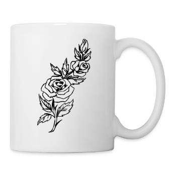 Rose Vine - Mug - white - Right