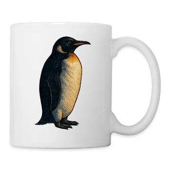 Vintage Penguin Illustration - Mug - white - Right