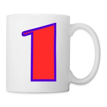 1. 1 year. 1st ANNIVERSARY. 1 YEAR ANNIVERSARY - Mug - white - Right