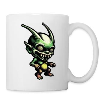 Green Goblin in Retro-Comic Style - Mug - white - Right