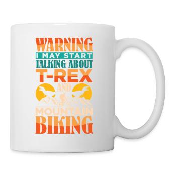 VTT VTT Vélo T Rex Dino - Mug blanc - blanc - Droite