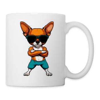Coach Chihuahua - Mug - white - Right