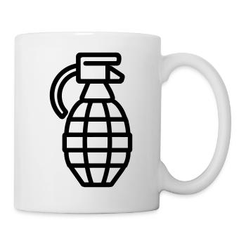 grenade - Mug blanc - blanc - Droite