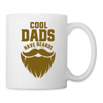 Cool Dads Have Beards - Mug - white - Right