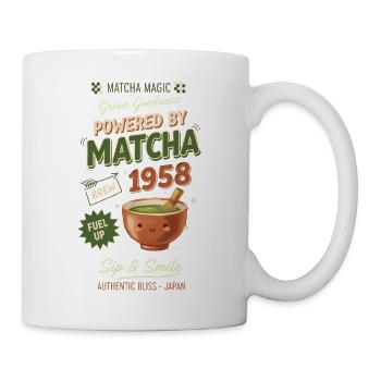 Powered By Matcha 1958 Matcha Magic Green Tea - Tasse - Weiß - Rechts