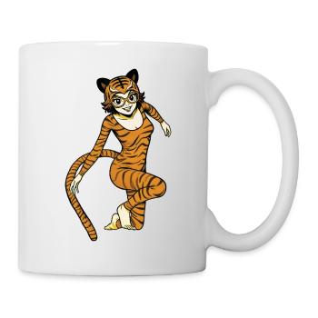 TIGRA - nice people - Mug - white - Right