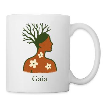 Gaïa - Mère Nature - Arbre de Vie - Mug blanc - blanc - Droite