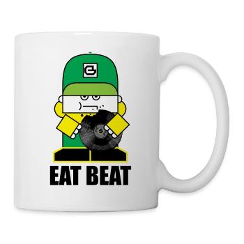 Eat Beat Vinyl Kid - Mug blanc - blanc - Droite