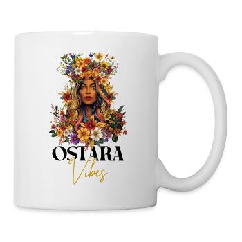 Ostara Vibes Happy Easter Ostara Goddess - Mug - white - Right