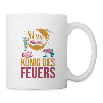 Barbecue Father Father's Day Dad - Mug - white - Right