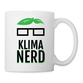 Klima Nerd Funny Plant Lover Green Nature Graphic - Tasse - Weiß - Rechts