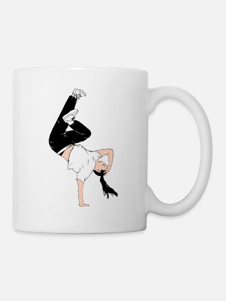 Breakdance - Breaking Sport - Tasse - Weiß