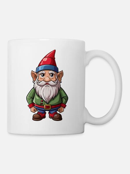 Gnome - Tasse - Weiß