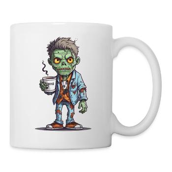 Coffee Monster - Caffeine Zombie - Morning Grouch - Mug - white - Right