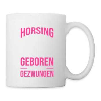 Steckenpferd Hobbyhorse Hobby Horsing - Tasse - Weiß - Rechts