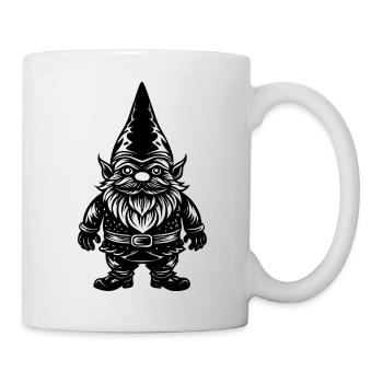 Gnome - Tasse - Weiß - Rechts