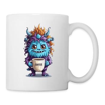 Coffee Monster - Caffeine Zombie - Morning Grouch - Mug - white - Right