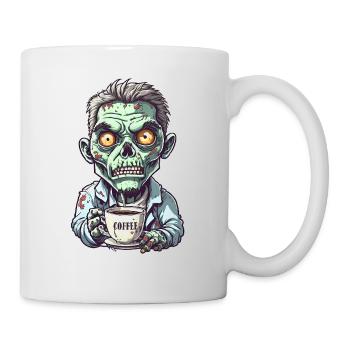 Coffee Monster - Caffeine Zombie - Morning Grouch - Mug - white - Right