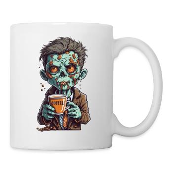 Coffee Monster - Caffeine Zombie - Morning Grouch - Mug - white - Right