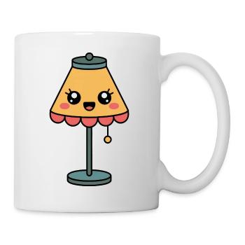 Lamp Table Lamp Cute Comic - Mug - white - Right