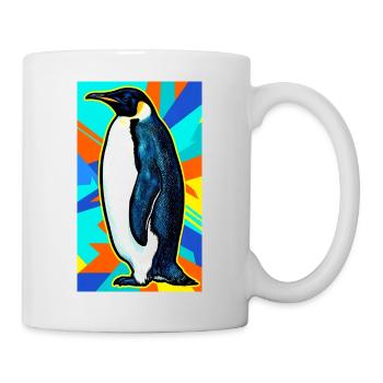 pingouin - Mug blanc - blanc - Droite