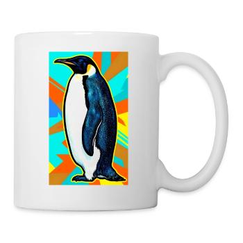 pingouin - Mug blanc - blanc - Droite