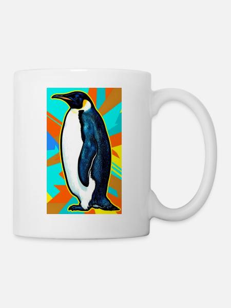 Pinguin - Tasse - Weiß