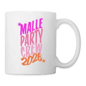 Malle, Party Crew, 2026 - Tasse - Weiß - Rechts